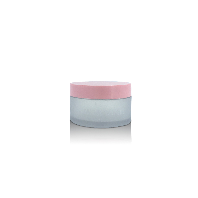80g PET Plastic Frosted Empty Cream Scrub Lip Balm Container Jars for Cosmetic Body Butter Lotion Sample