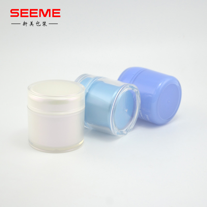 80g acrylic cosmetic facial cream bottle empty skincare packaging