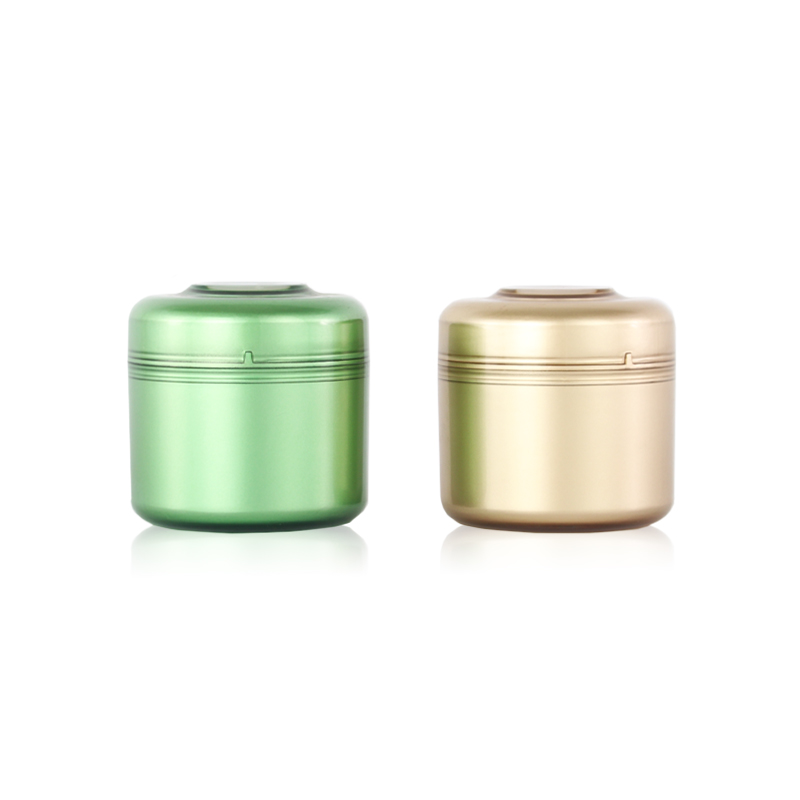 80g colored round plastic acrylic cream jar for cosmetic