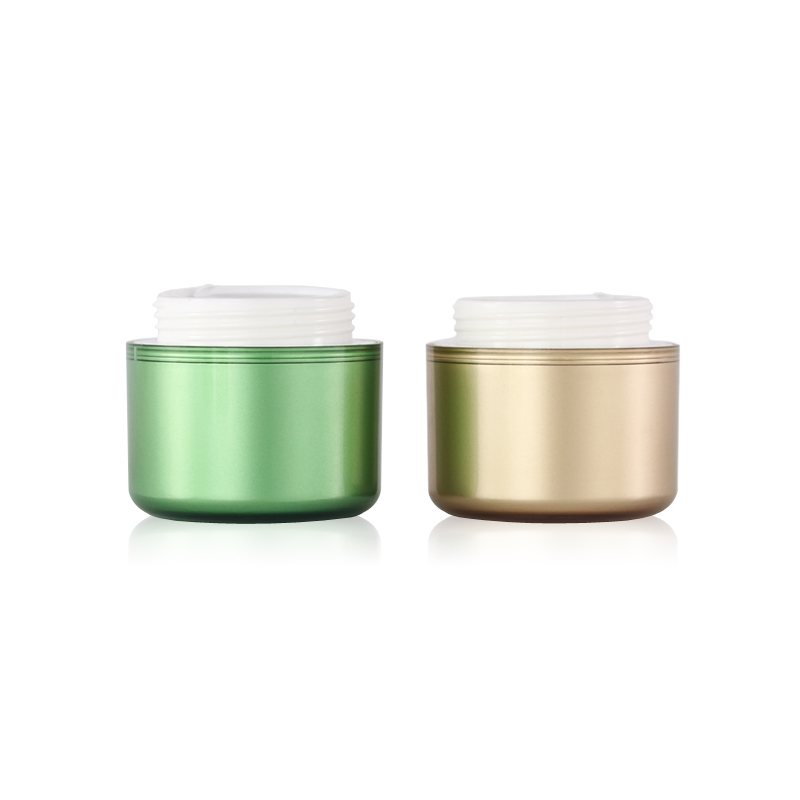 80g colored round plastic acrylic cream jar for cosmetic