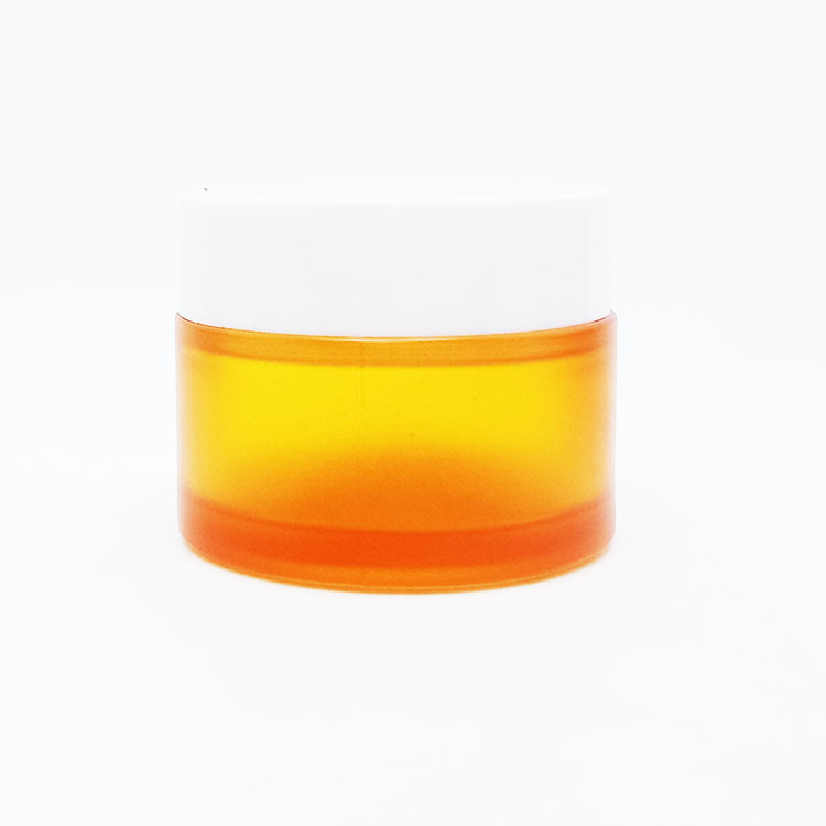 80ml 100ml 120ml 150ml 200ml 250ml Round purple Cosmetic Jar with aluminum lid for Skin Care