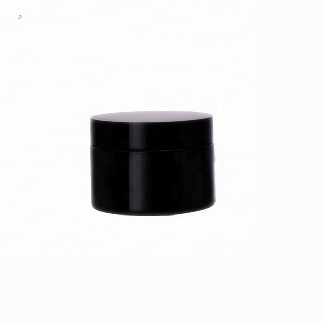 80ml 100ml 120ml 150ml 200ml 250ml eco-friendly wide mouth black 6oz pet jars