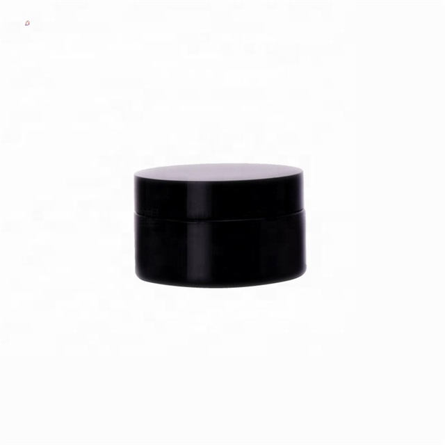 80ml 100ml 120ml 150ml 200ml 250ml eco-friendly wide mouth black 6oz pet jars