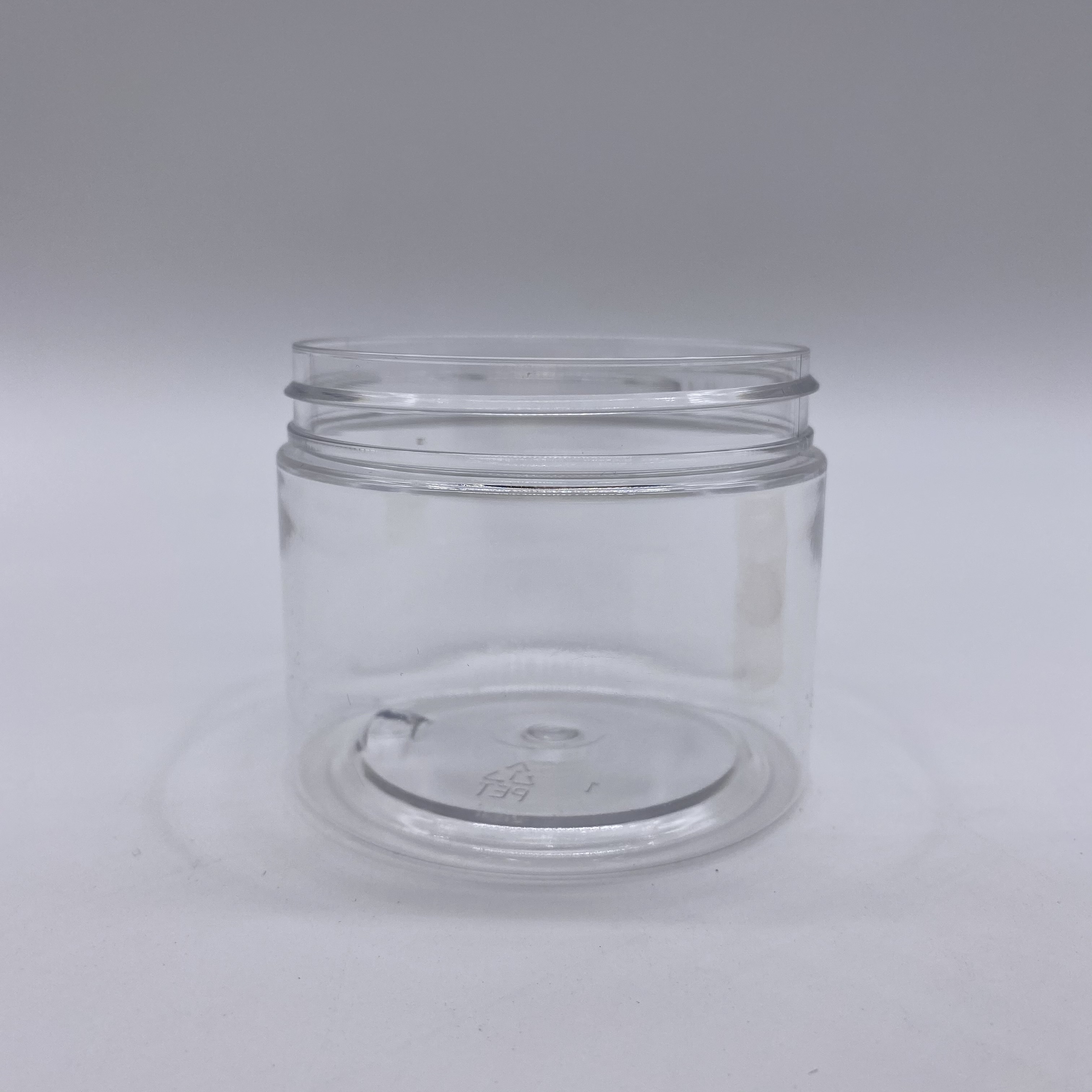 80ml 150ml 200ml round transparent wooden cover PET emulsion storage bottle