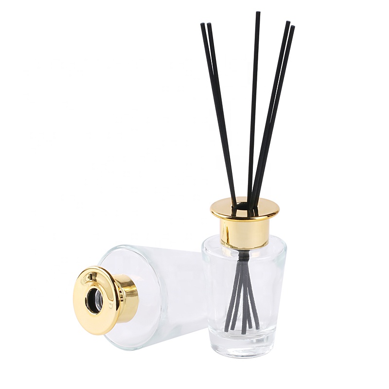 80ml 200ml 450ml Reed Diffuser Glass Bottle With Plastic Cap For Home Fragrance Aroma Use
