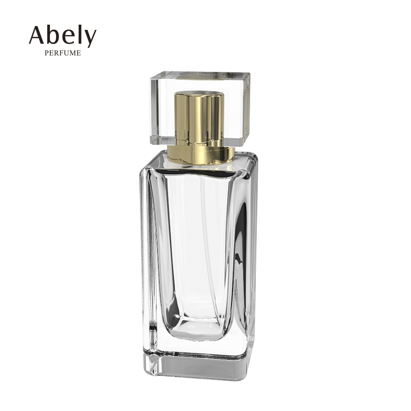 80ml empty personalized perfume glass bottle shapes