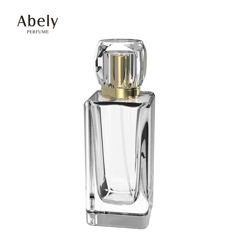 80ml empty personalized perfume glass bottle shapes