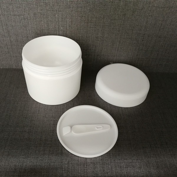 80ml white empty cosmetic packaging cream jar