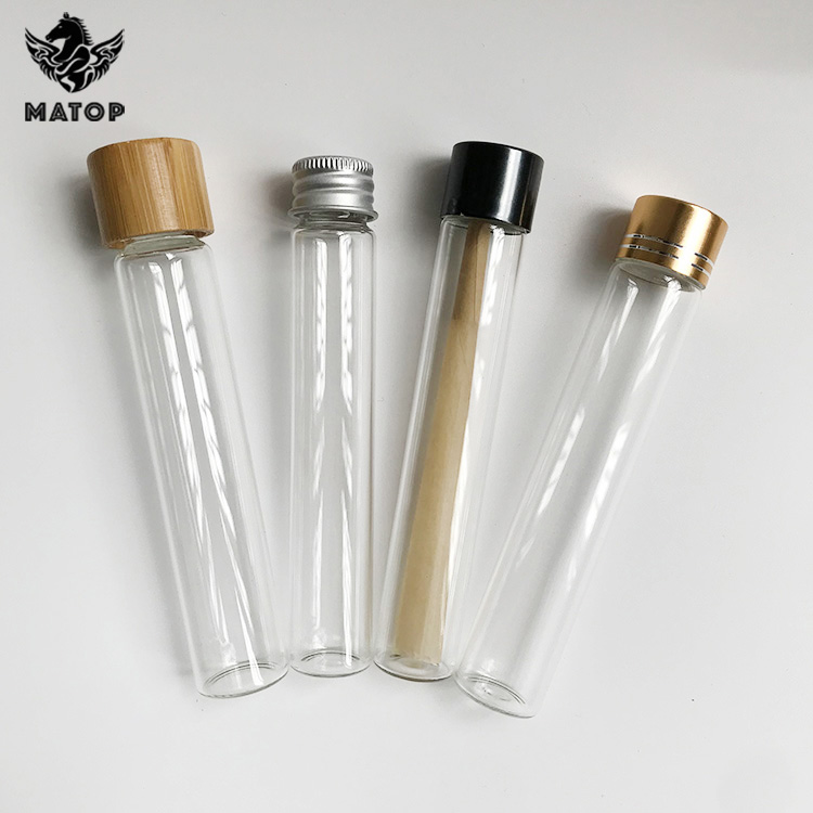 84mm 98mm 115mm 120mm Glass Blunt Pre-Roll Tube blunt glass tube