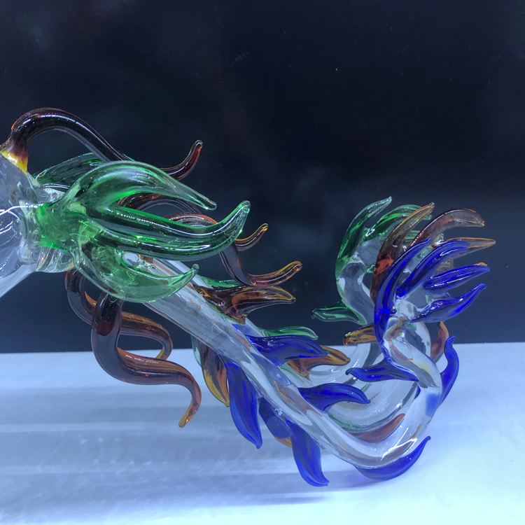 850 ml fancy phoenix shape whisky glass wine bottle