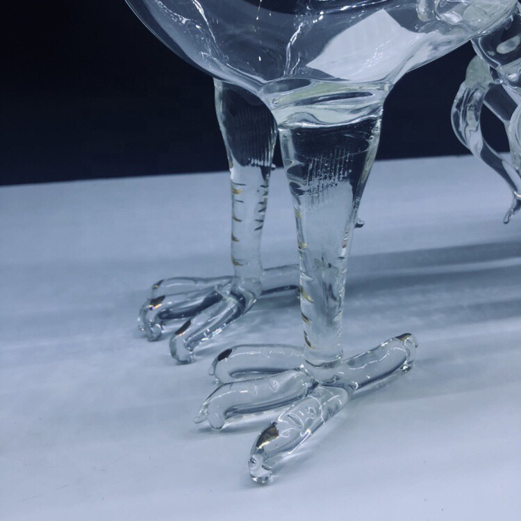 850 ml fancy phoenix shape whisky glass wine bottle