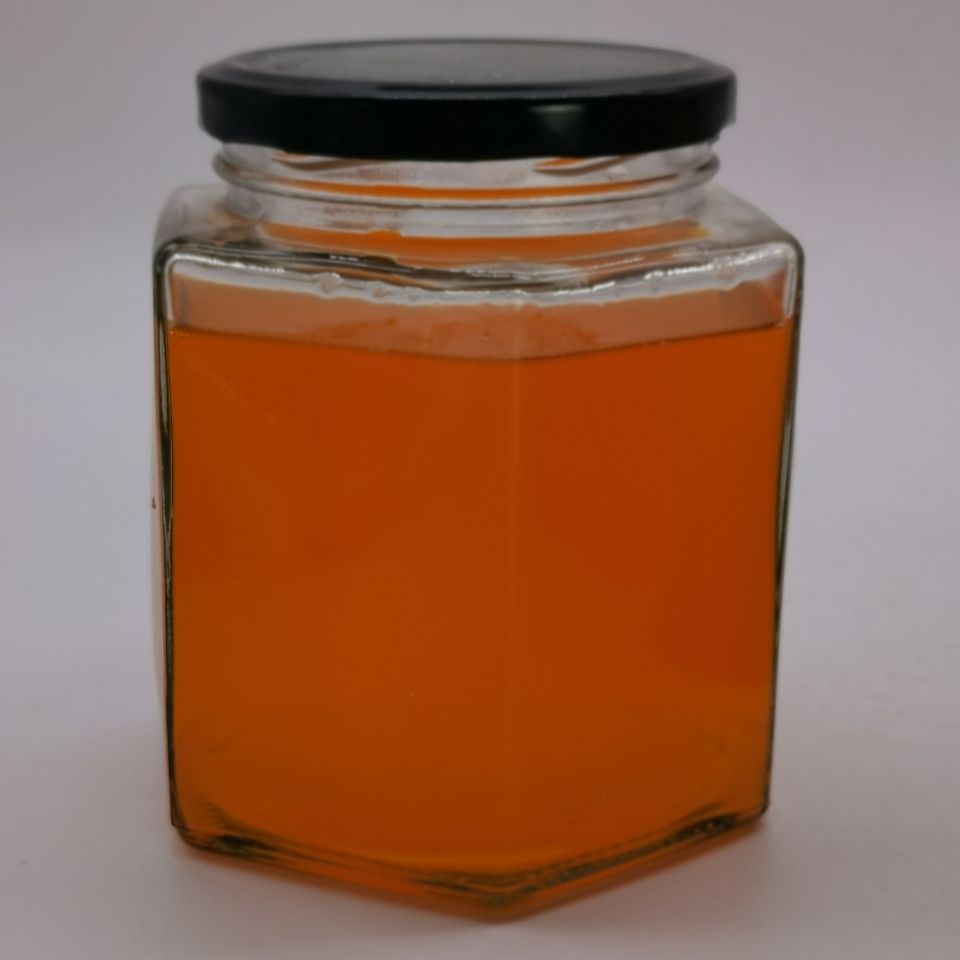 85ml 250ml Hexagon glass honey /Jam / spice jar/glass bottle