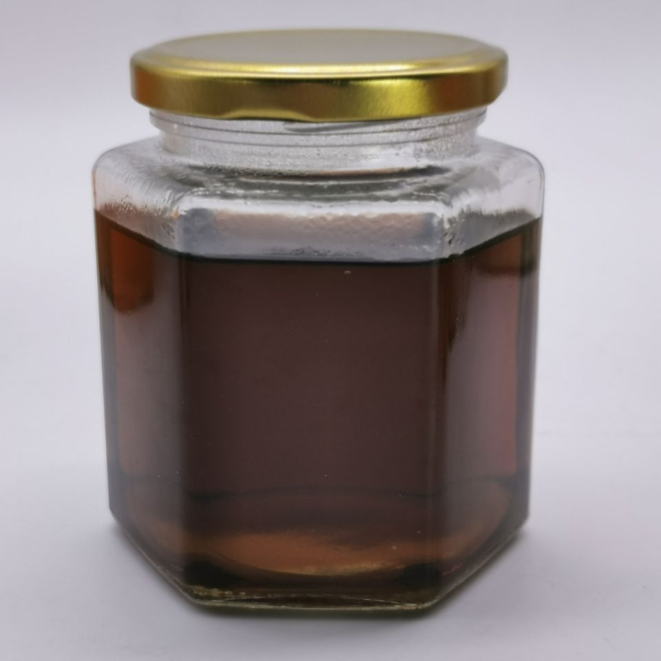 85ml 250ml Hexagon glass honey /Jam / spice jar/glass bottle