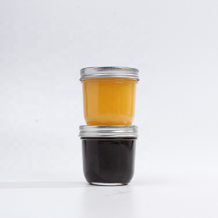 86mm Wide Mouth 10oz 300ml Taper Round Glass Mason Jar For Jelly Pudding Butter