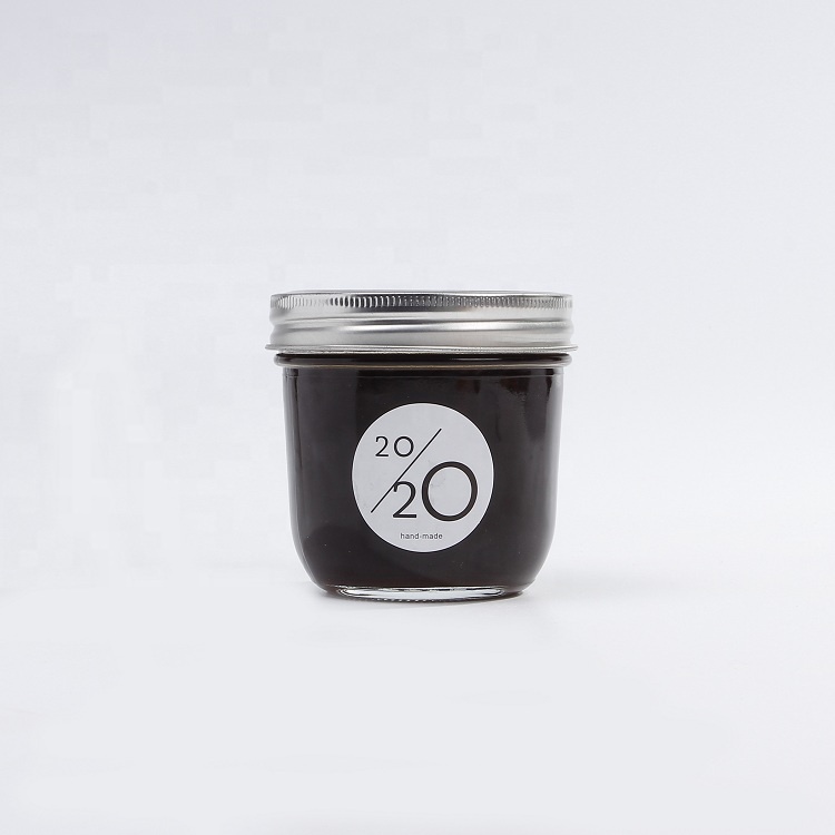 86mm Wide Mouth 10oz 300ml Taper Round Glass Mason Jar For Jelly Pudding Butter