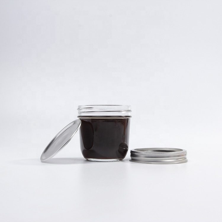 86mm Wide Mouth 10oz 300ml Taper Round Glass Mason Jar For Jelly Pudding Butter