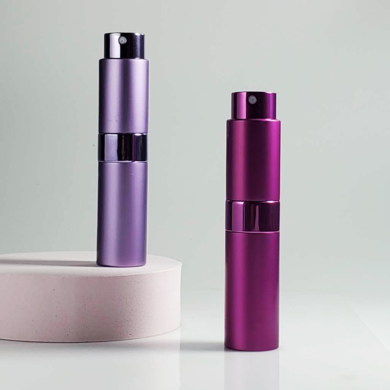8ML 10ML 15ML 20ML High Quality Metal Mini Sample Pocket Packaging Mouth Refillable Sprayer Perfume Bottle