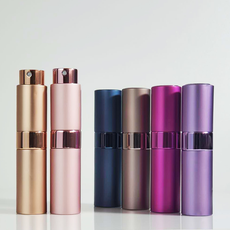 8ML 10ML 15ML 20ML Makeup Metal Mini Refillable Honorable Hair Salon Facial Mist Luxury Perfume Spray Bottle Atomizer