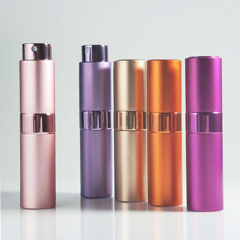 8ML 10ML 15ML 20ML Makeup Metal Mini Refillable Honorable Hair Salon Facial Mist Luxury Perfume Spray Bottle Atomizer