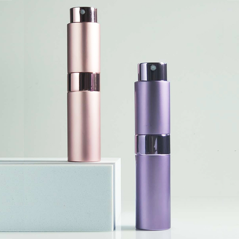 8ML 20ML Factory Outlet Beauty Rectangle Cosmetic Packaging Glass Inside Pocket Sized Perfume Atomizer Bottle