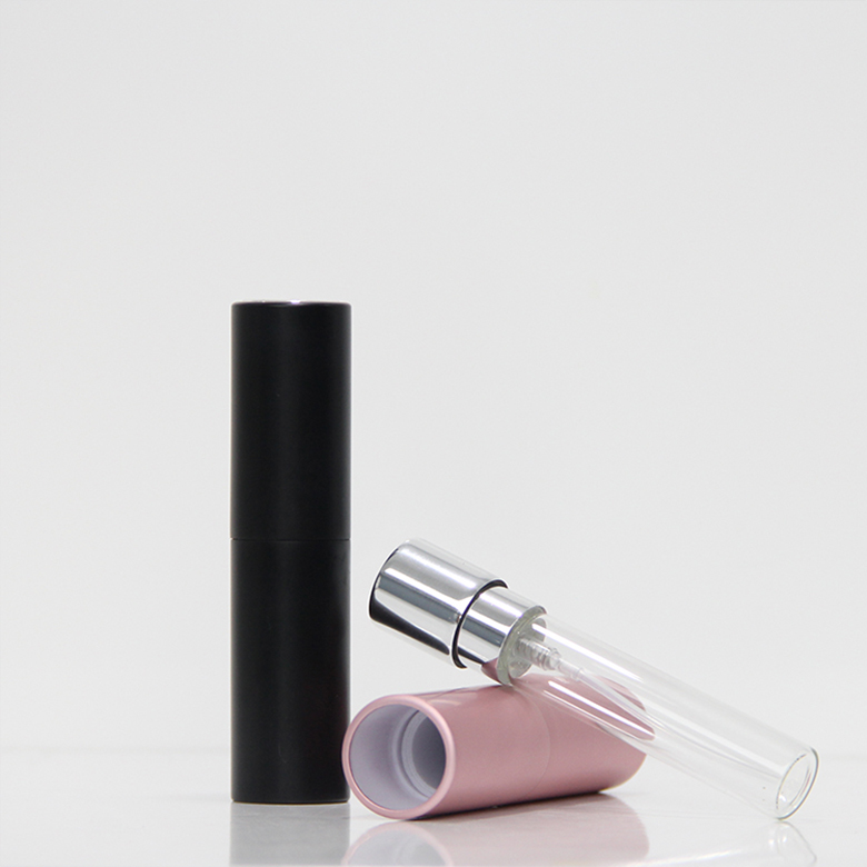 8ML Black Pocket Spray Bottles Atomizer Travel Convenient Carry Mini Spray Atomizer Bottle