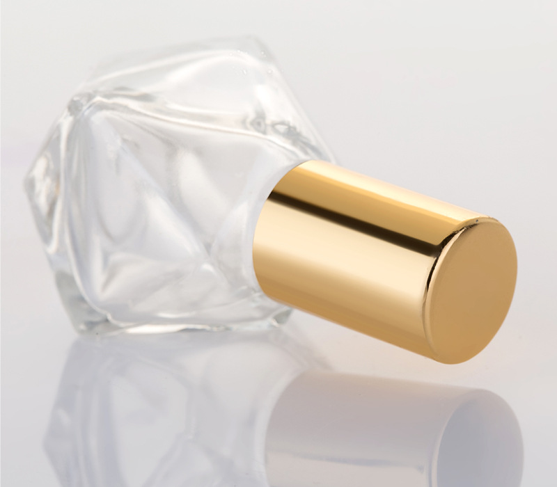 8ML glass liquid sub-bottling cute mini glass essential oil lip gloss roller bottle