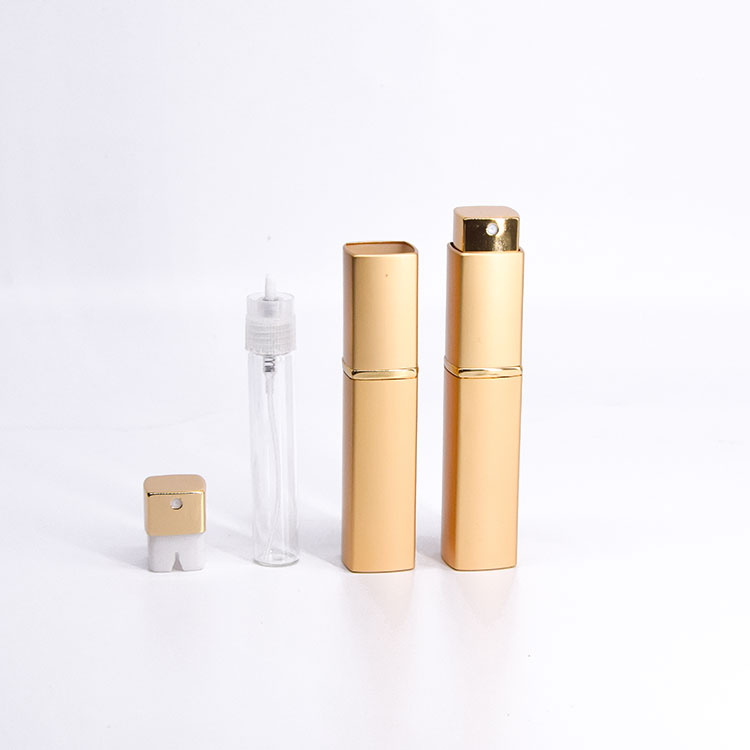8Ml 12Ml 20Ml Perfume Bottles Squar Atomizer, Square Twist Atomiser Perfume Bottle