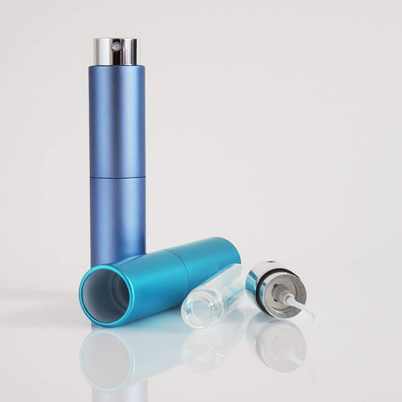 8Ml 5Ml Refillable Mini Twist Up 10Ml 15Ml Pocket Aluminum Atomizer Perfume Mist Spray Bottle