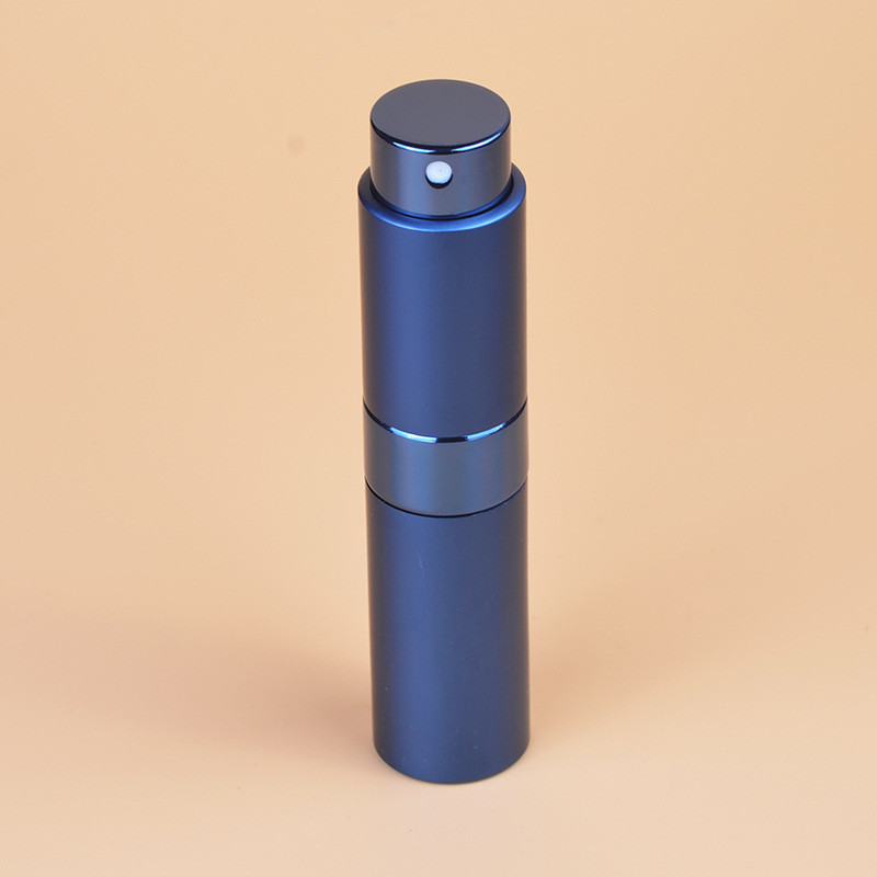 8Ml Aluminum Shell Refill Twist Up Open Portable Refillable Perfume Atomizer Perfume Bottle