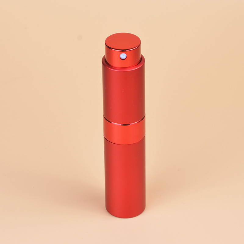 8Ml Aluminum Shell Refill Twist Up Open Portable Refillable Perfume Atomizer Perfume Bottle