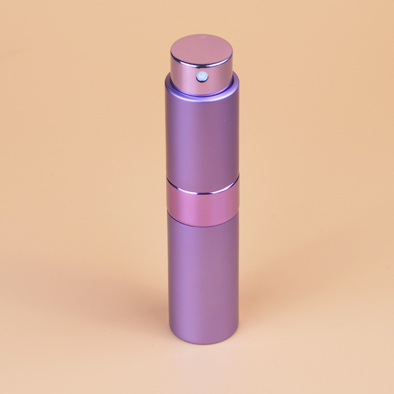 8Ml Aluminum Shell Refill Twist Up Open Portable Refillable Perfume Atomizer Perfume Bottle