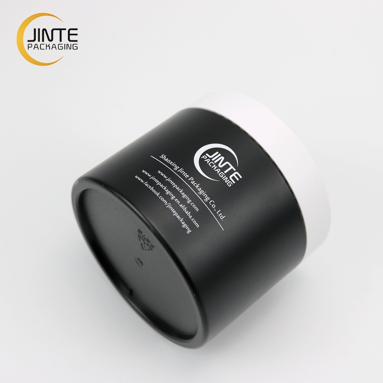 8OZ/250ml Plastic Jar, Skin Care Use Cosmetic Cream and Lotion Plastic Jar Matte Black