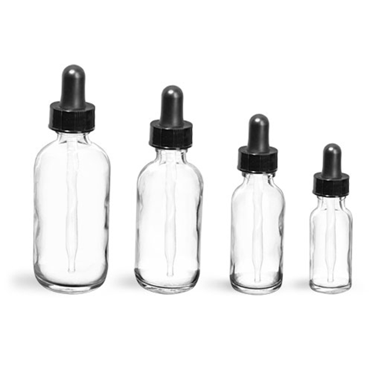 8Oz Empty Amber Boston Glass Bottle 250ml Packaging Essential Oil Bottle With Trigger Spray
