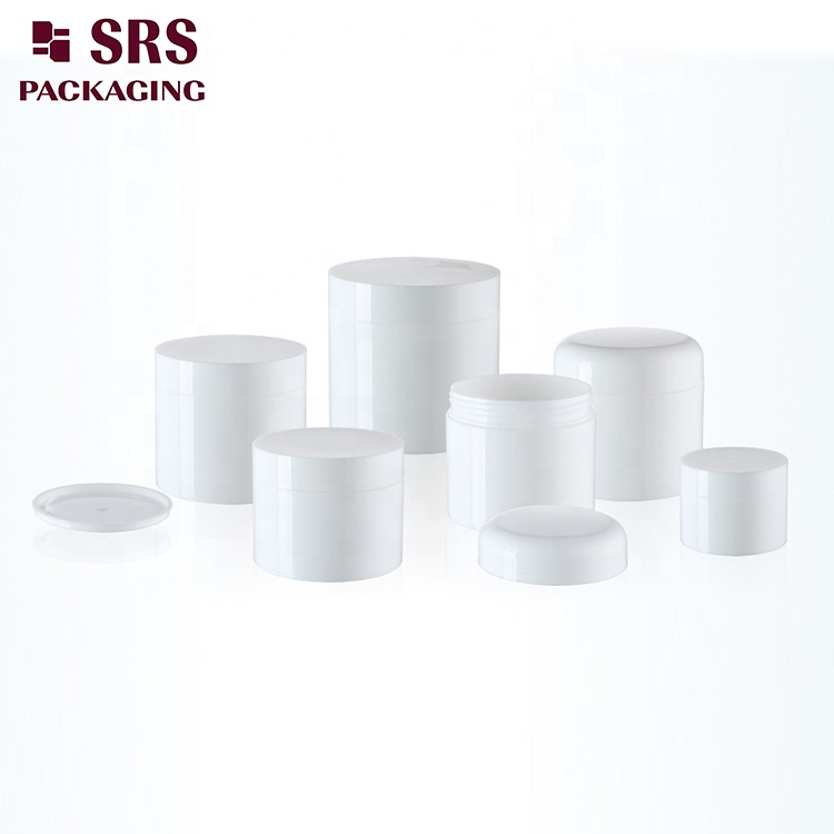 8g 15g 30g 50g 100g 150g 200g 250g cosmetic packaging clear green pp plastic cream jar with sliver lid