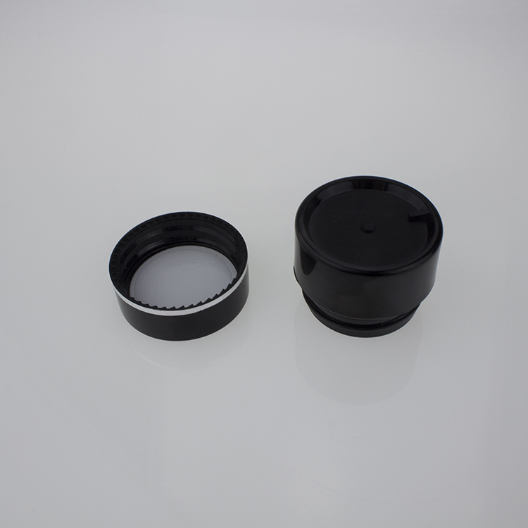 8g 15g 30g 80g Black Cream Jar with Silver Line PG001 Wholesale