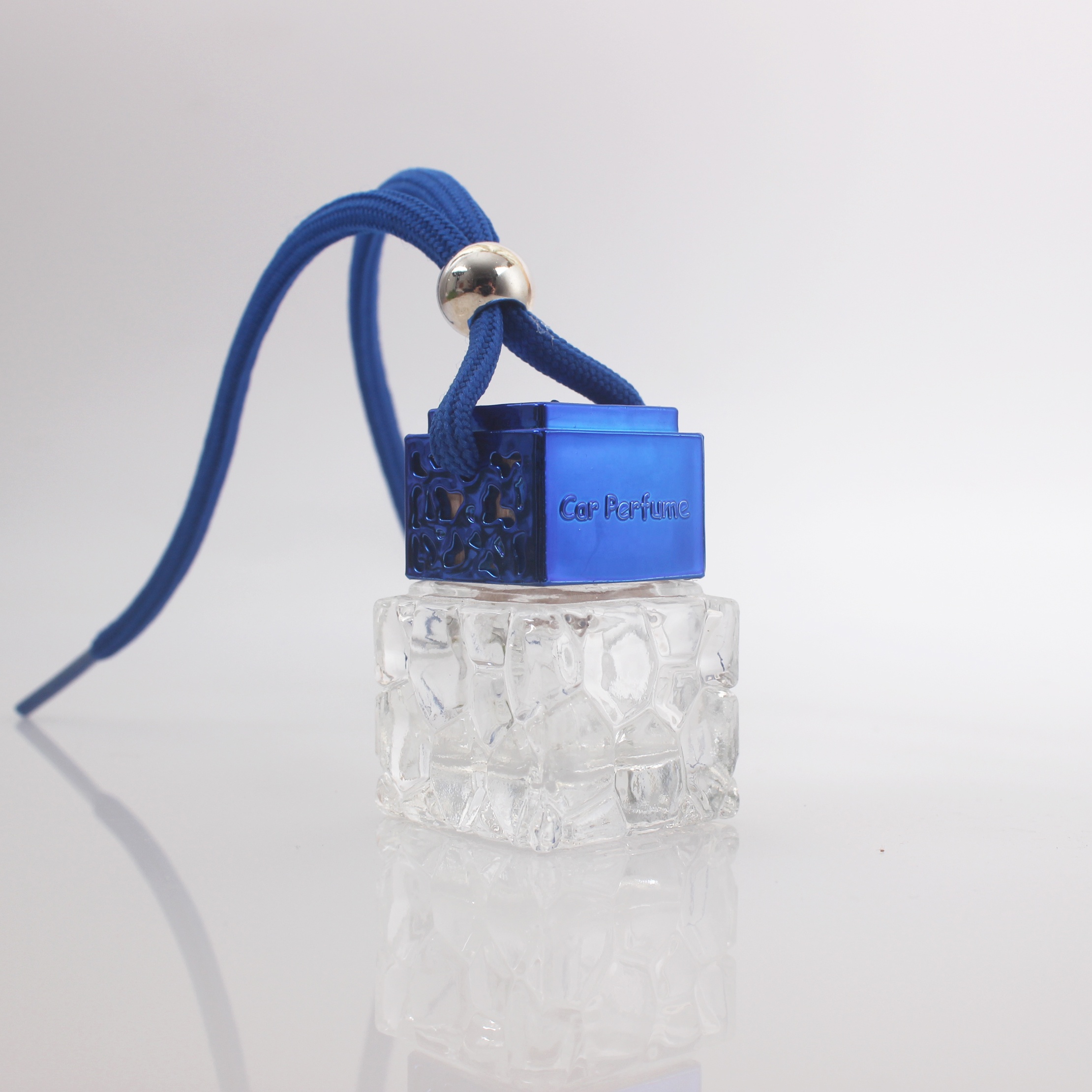 8ml 10ml 12ml Honeycomb clear bottle home wardrobe car fragrance bottle hang diffusers perfume glass bottle car air freshener