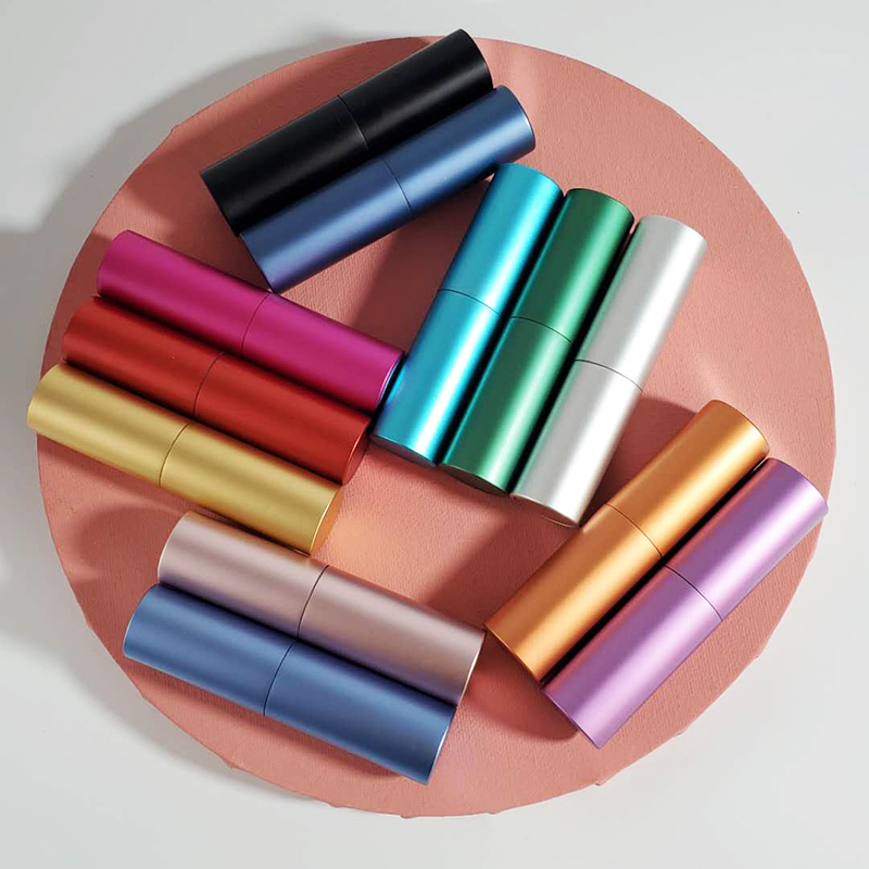 8ml 10ml 15ml 20ml Empty Aluminum Pocket Travel Twist Fine Mist Refillable Atomizer Pump Perfume Bottle