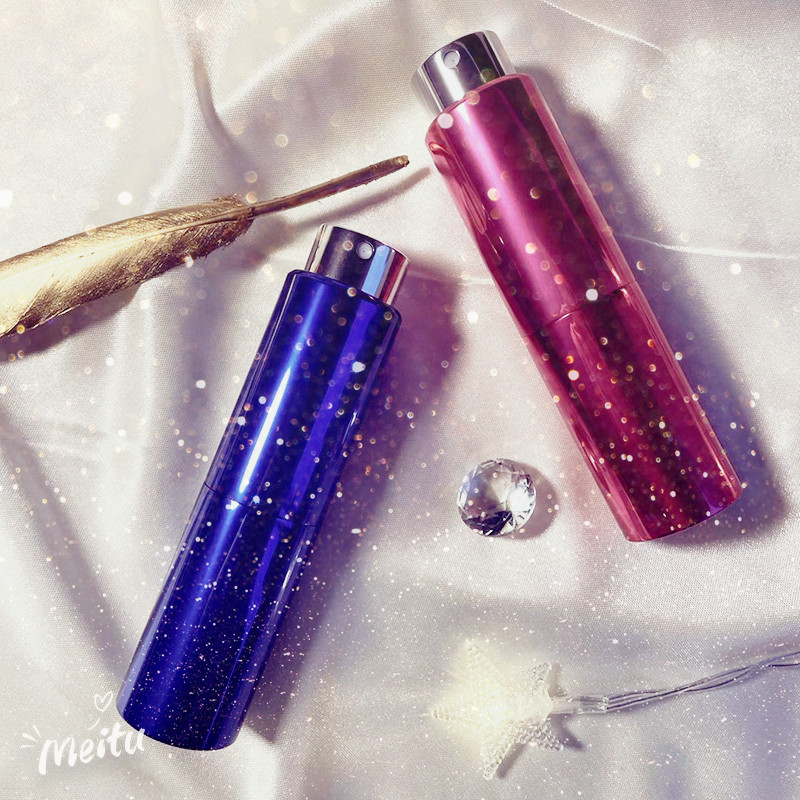 8ml 10ml 15ml 20ml Empty Elegant Aluminum Personalized Good Slime Portable Perfume Container With Atomizer