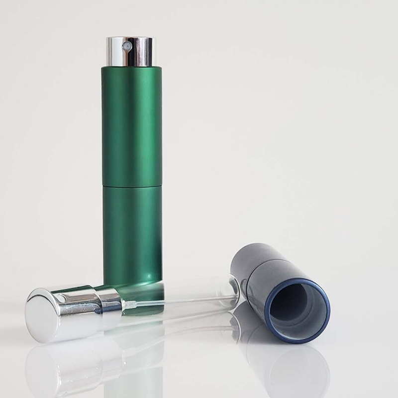 8ml 10ml 15ml 20ml Portable Mini Empty Mist Test Screw Small Aluminum Cosmetic Atomizer Perfume Spray Bottle