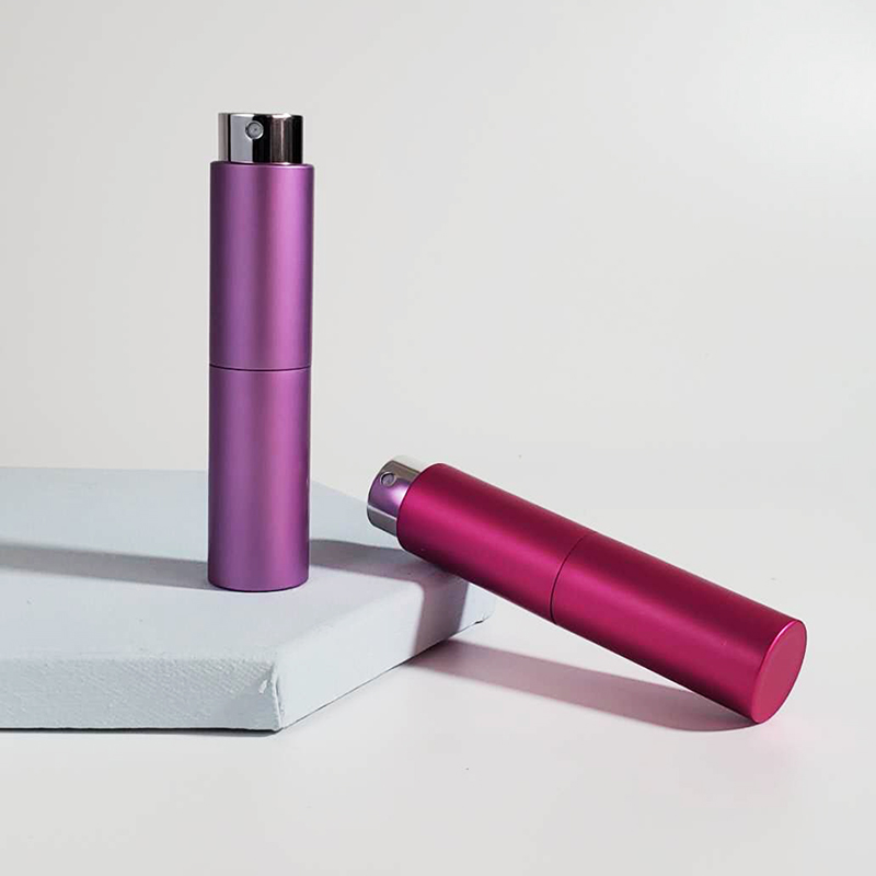 8ml 10ml 15ml 20ml Round Portable Empty Aluminum Mint Nutritional Dry Odor Mouth Freshener Spray Bottle For Kiss