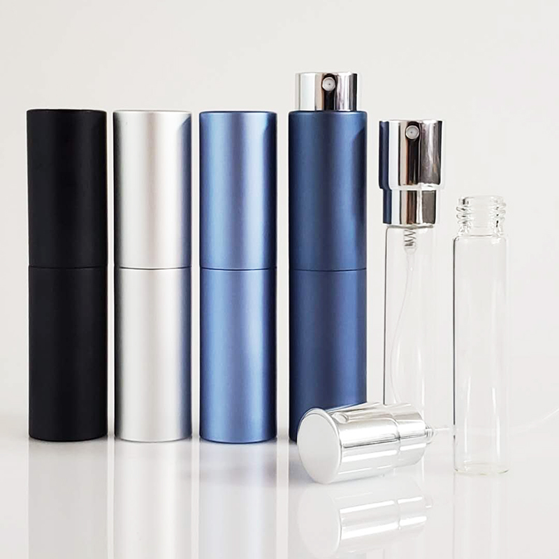 8ml 10ml 15ml 20ml Travelo Pocket Sprayer Refillable Perfume Atomizer For Men With Box