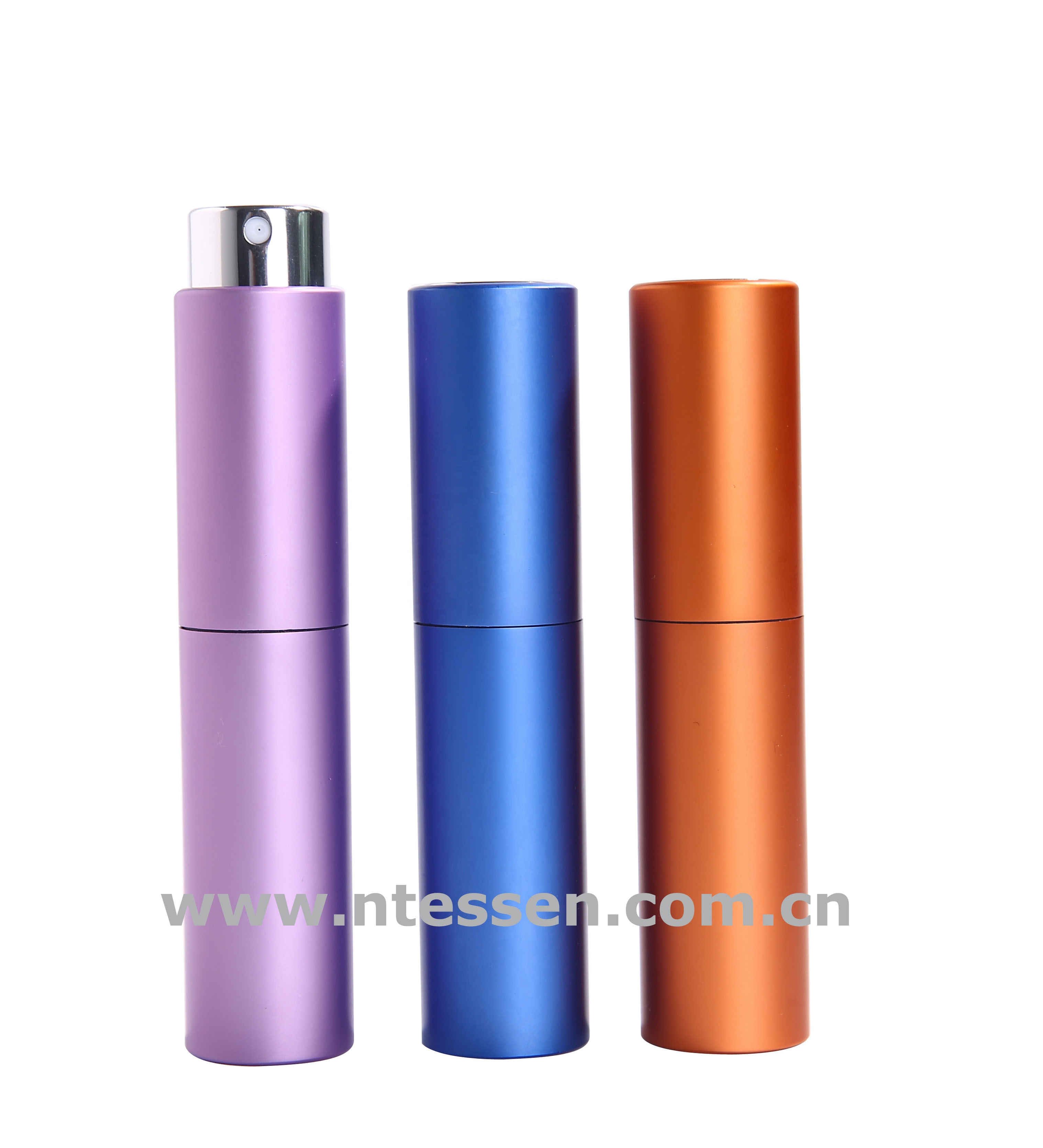 8ml/10ml/15ml/20ml Twist Aluminum Perfume Atomizer Bottle Refill