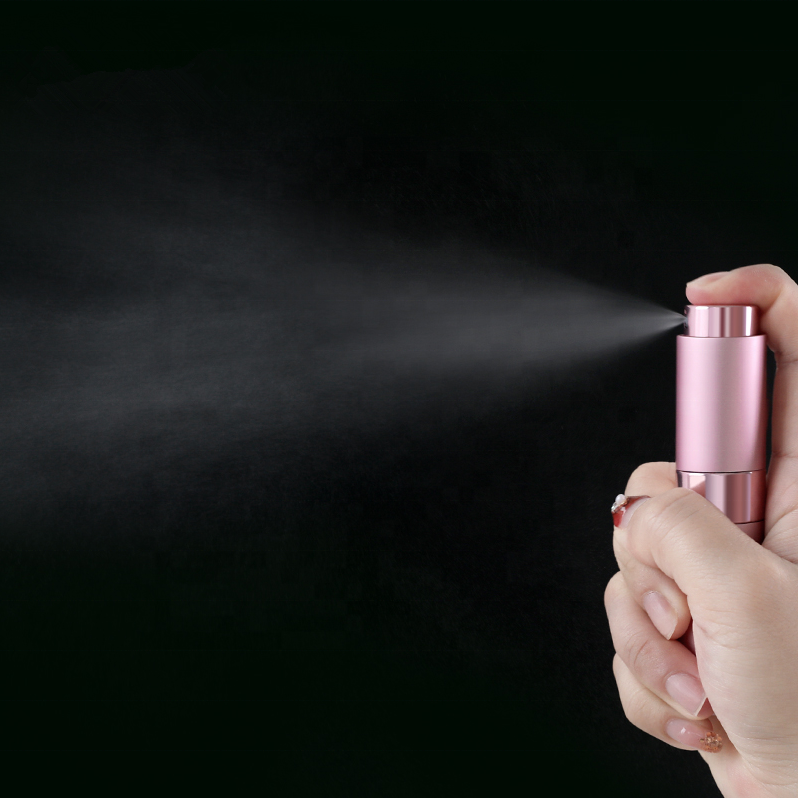 8ml/10ml/15ml/20ml Twist Aluminum Perfume Atomizer Bottle