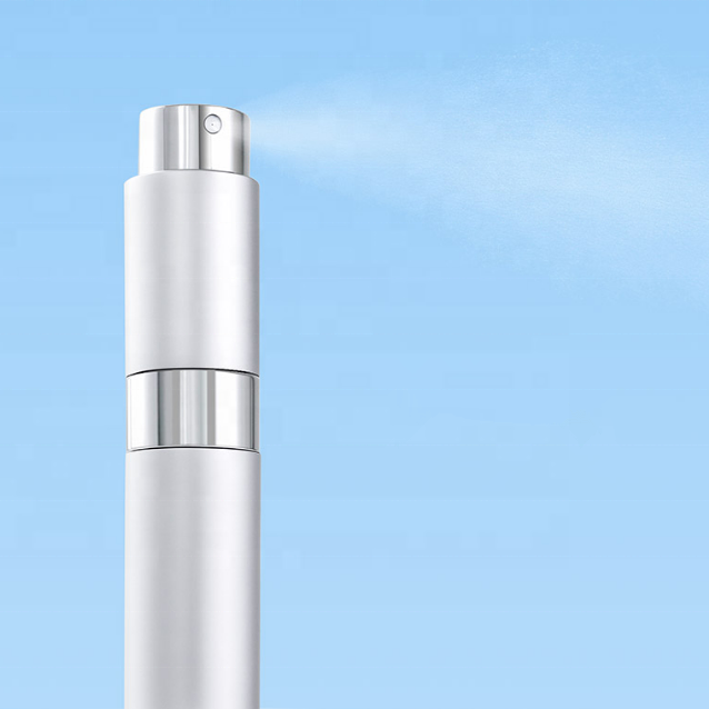 8ml/10ml/15ml/20ml Twist Aluminum Perfume Atomizer Bottle