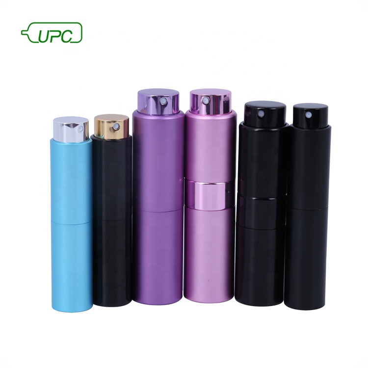 8ml 10ml 15ml 20ml refillable square round perfume bottle perfume atomizer