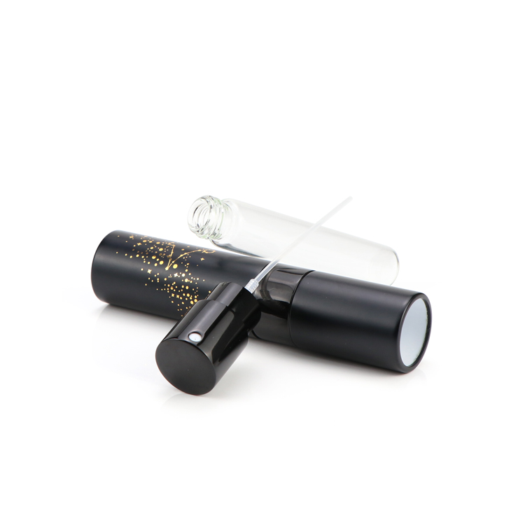 8ml 10ml 15ml 20ml round twist up aluminum perfume spray atomizer
