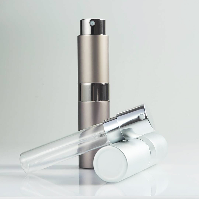 8ml 10ml 15ml Empty Lady Pink Gold Aluminum Alloy Refillable Fragrance Atomizers Perfume Bottle Atomizer