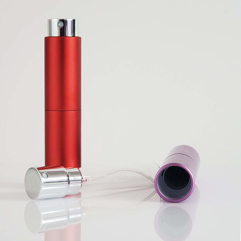 8ml 10ml 20ml Empty Personalized Lovely Twist Aluminum Travel Luxury 15ml Alcohol Atomizer Perfume Bottle