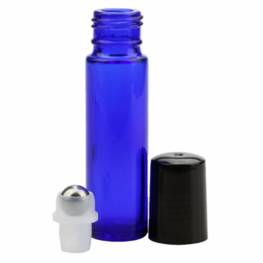8ml 10ml Clear Amber Blue Black Frost Coloful Roll On Glass Bottle For Perfume