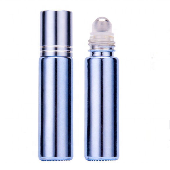 8ml 10ml Clear Amber Blue Black Frost Coloful Roll On Glass Bottle For Perfume